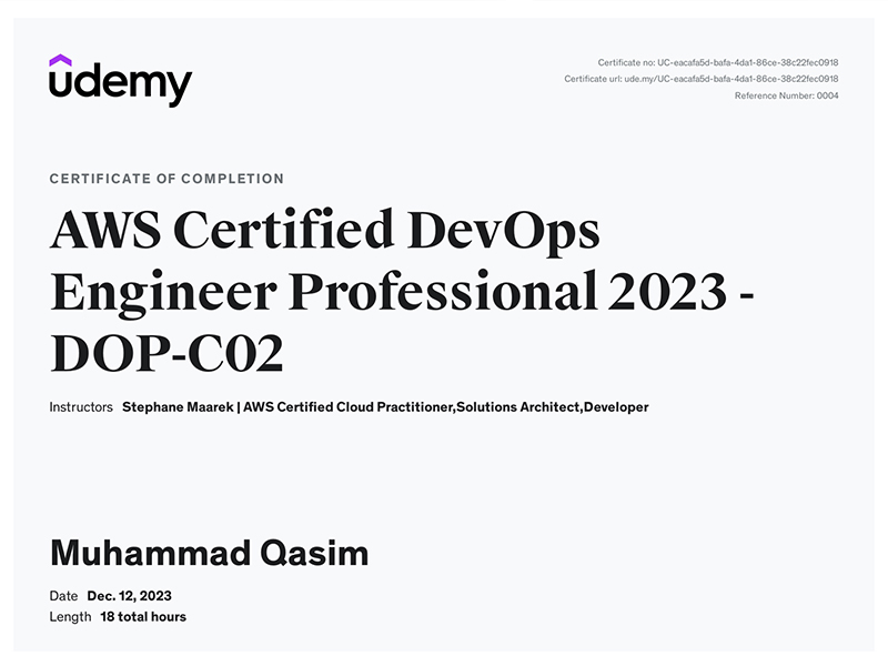 AWS Certified DevOps Engineer